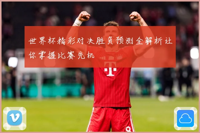 世界杯精彩对决胜负预测全解析让你掌握比赛先机